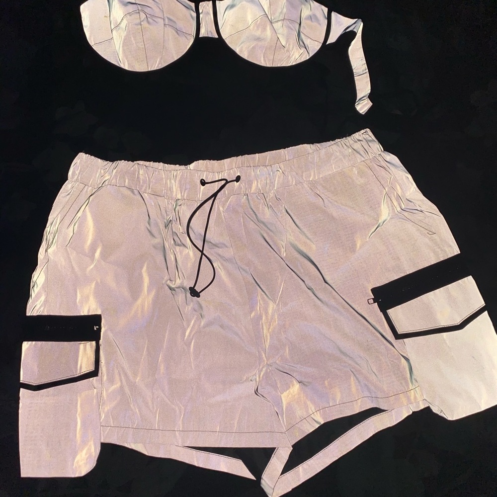 Two Piece Reflective Outfit